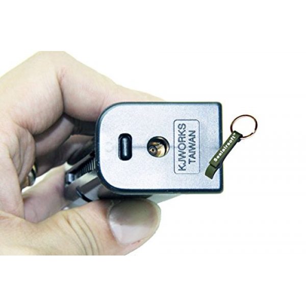 KJW Airsoft Gun Magazine 4 KJ Works 20rds Airsoft 6mm Gas Magazine For G23 G32C G27 KP03 GBB -Mobile Ring Included