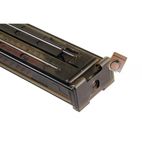 CYMA Airsoft Gun Magazine 3 CYMA P90 70rds Mid-Cap Magazine for Marui, KingArms, KS, S&T Airsoft AEG -Mobile Ring Included