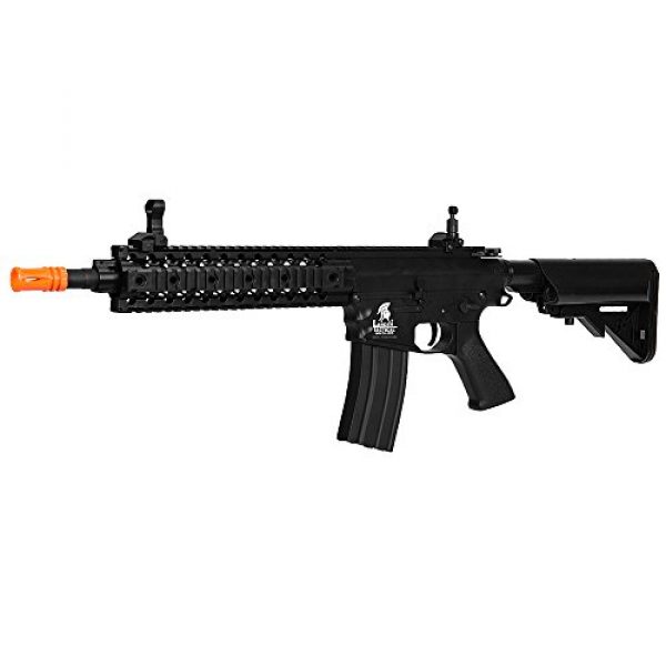 Lancer Tactical Airsoft Rifle 2 Lancer Tactical LT-12B 10" Free Float Rail M4 Aeg Metal Gear Airsoft Gun Gear Airsoft Rifle Shooting Gun Machine