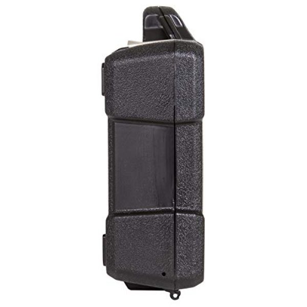 Flambeau Outdoors Pistol Case 5 Flambeau Outdoors 35DWS Safe Shot Double Wall Single Pistol Case 12", Portable Firearm Storage Accessory, Black