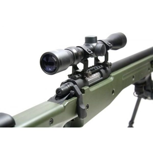 BBTac Airsoft Rifle 7 BBTac BT-96 Bolt Action Sniper Rifle w/ 3-9x Scope and Bipod - OD GREEN