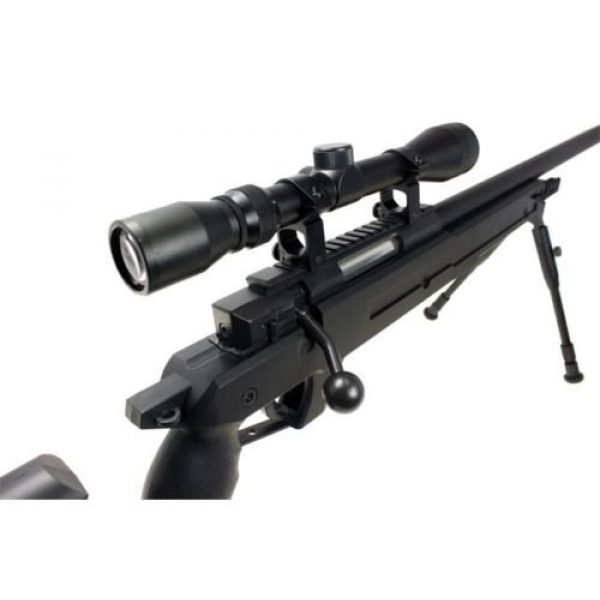Well Airsoft Rifle 7 Well awn aps2 airsoft sniper rifle bi-pod scope 3,300 .30g bb's extra magazine(Airsoft Gun)