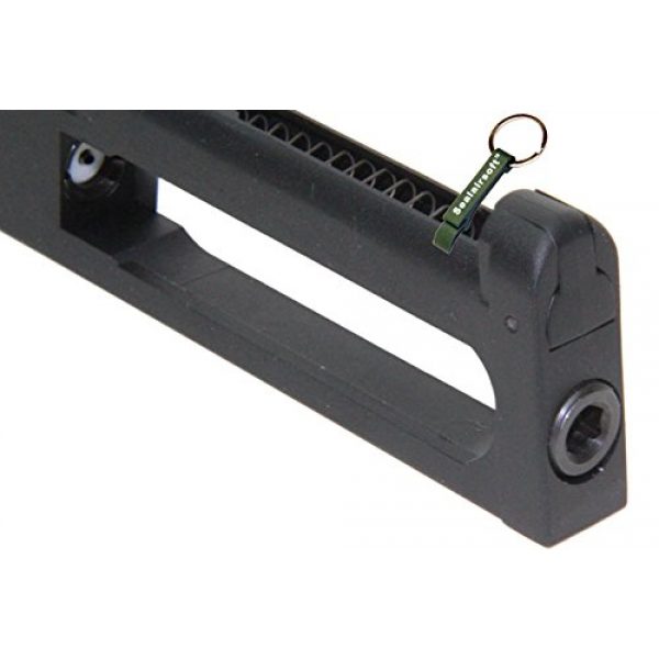 KJW Airsoft Gun Magazine 4 KJ Works 26rds Airsoft Metal 6mm CO2 Magazine For KP07 / M1911 V2 GBB Black -Mobile Ring Included