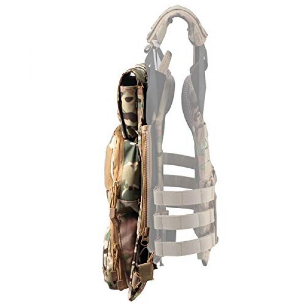 OAREA Airsoft Tactical Vest 3 OAREA TMC Multicam Pouch Bag Zip Panel NG Version for 16-18 AVS JPC2.0 CPC Tactical Vest