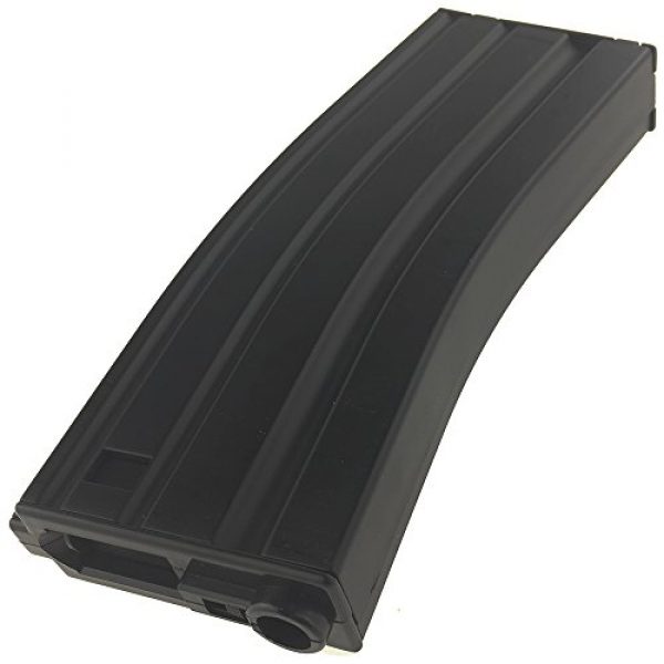 SportPro Airsoft Gun Magazine 6 SportPro CYMA 270 Round Polymer High Capacity Magazine for AEG M4 M16 Airsoft - Black