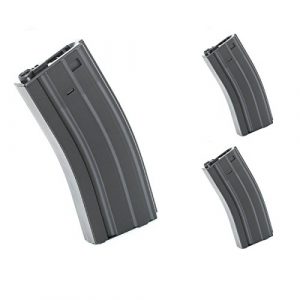 Airsoft Shopping Mall Airsoft Gun Magazine 1 Airsoft Shooting Gear E&C 3pcs 300rd Hi-Cap Mag Magazine For M-Series AEG Black