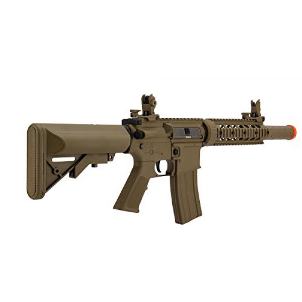 Lancer Tactical Airsoft Rifle 3 Lancer Tactical Airsoft M4 SD GEN 2 Polymer AEG - TAN