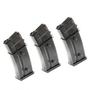 Generica Airsoft Gun Magazine 1 Generica Airsoft Spare Parts Army 3pcs 30rd Mag Gas Magazine for R36 WE G39 G39C GBB
