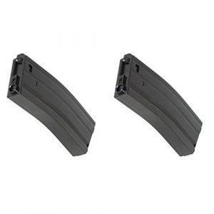 Airsoft Shopping Mall Airsoft Gun Magazine 1 Airsoft Shooting Gear CYMA 2pcs 350rd Hi-Cap Mag Magazine For M-Series AEG Black