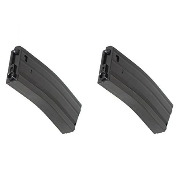 Airsoft Shopping Mall Airsoft Gun Magazine 1 Airsoft Shooting Gear CYMA 2pcs 350rd Hi-Cap Mag Magazine For M-Series AEG Black