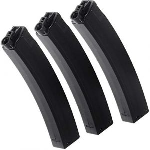 Generica Airsoft Gun Magazine 1 Airsoft Spare Parts 3pcs 200rd Hi-Cap Magazine for JG Golden Eagle MP5 Series AEG