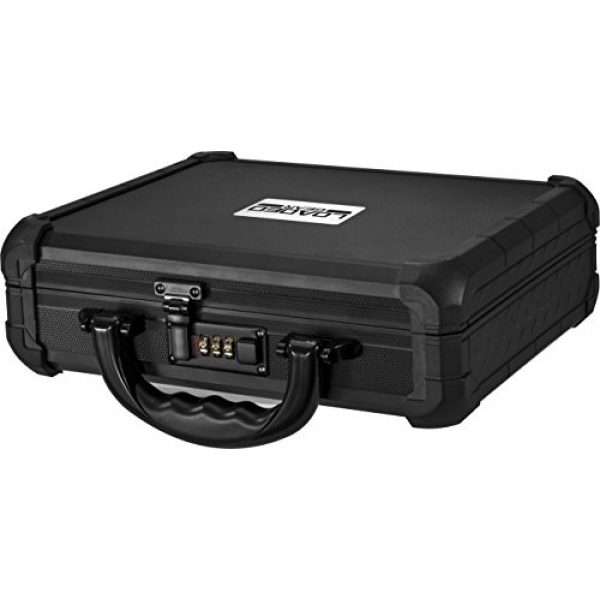 BARSKA Pistol Case 3 Loaded Gear AX-50 Hard Case, Medium, Black by BARSKA