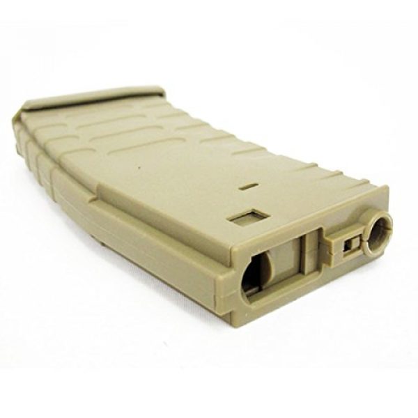 Airsoft Shopping Mall Airsoft Gun Magazine 2 Airsoft Shooting Gear APS 3pcs Hi-Cap U Mag Magazine for FMR/ASR/UAR/M-Series AEG Brown Tan