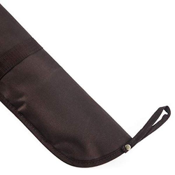GUGULUZA Rifle Case 5 GUGULUZA Rifle Sleeve Durable Shotgun Sock Lightweight Lined Gun Cases Cover Brown Storage Bag