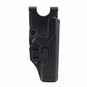 PG Airsoft Gun Holster 1 PG Tactical Holster Military Concealment Level 2 Right-Hand Paddle Waist Belt Gun Pistol Holster for GK 17 19 22 23 31