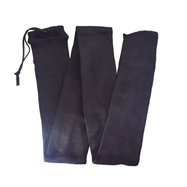 Estary Ranks Rifle Case 2 Estary Ranks Silicone Treated Knit Gun Socks 54" for Rifles Shotgun