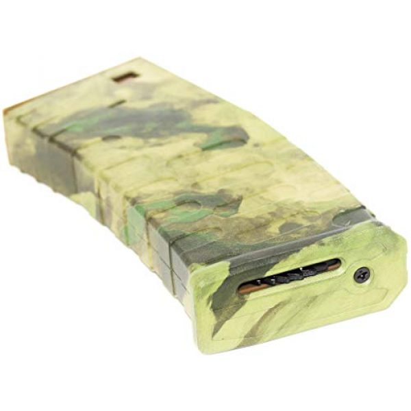 Generica Airsoft Gun Magazine 2 Generica Airsoft Spare Parts APS 3pcs Hi-Cap U Mag Magazine for FMR/ASR/UAR/M4 Series AEG A-TACS FG Camo