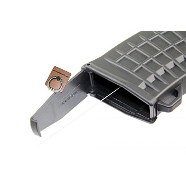CYMA Airsoft Gun Magazine 3 CYMA AK74 500rd Wire Pull Mag for AEG AK BK -Mobile Ring Included