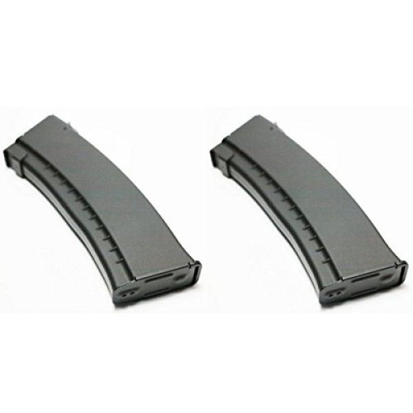 Airsoft Shopping Mall Airsoft Gun Magazine 1 Airsoft Shooting Gear 2pcs Pack CYMA 500rd Flash Mag Magazine for AK-Series AEG Black