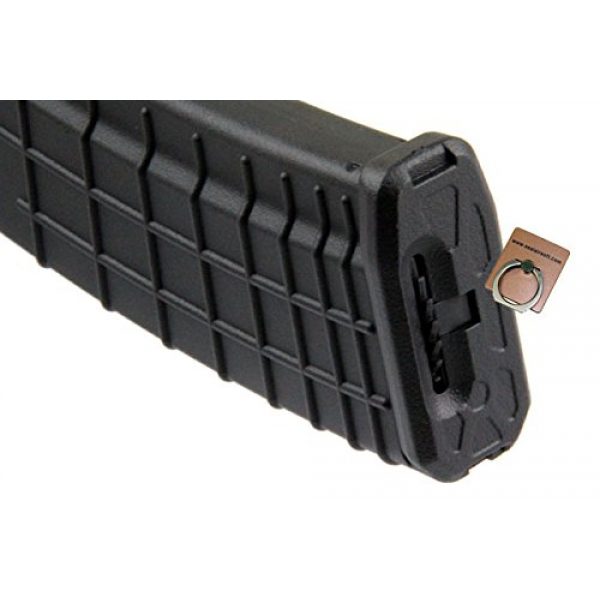 CYMA Airsoft Gun Magazine 3 CYMA 330rds Hi-Cap Beta Magazine for AKM/AK AEG Airsoft Series X 3pcs -Mobile Ring Included
