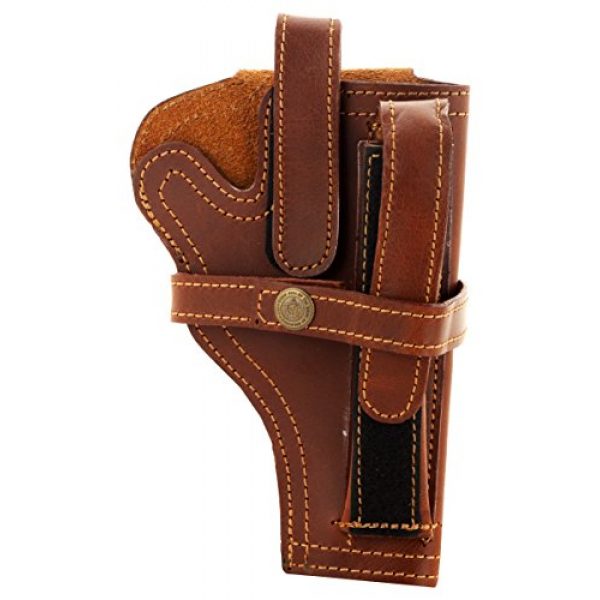 Snipper Pistol Case 1 Snipper 9 Mm Pistol Cover with Magazine Holder (Brown)