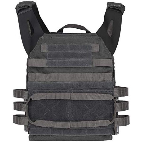 LEJIE Airsoft Tactical Vest 1 Lejie Tactical CS Field Vest Outdoor Hunting Training Airsoft Protective MOLLE Vest for Adults Adjustable