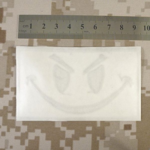 LEGEEON Airsoft Morale Patch 3 LEGEEON Subdued Smiley Evil Angry ACU Morale Tactical Military Milspec Tactical ISAF SWAT Sew Iron on Patch