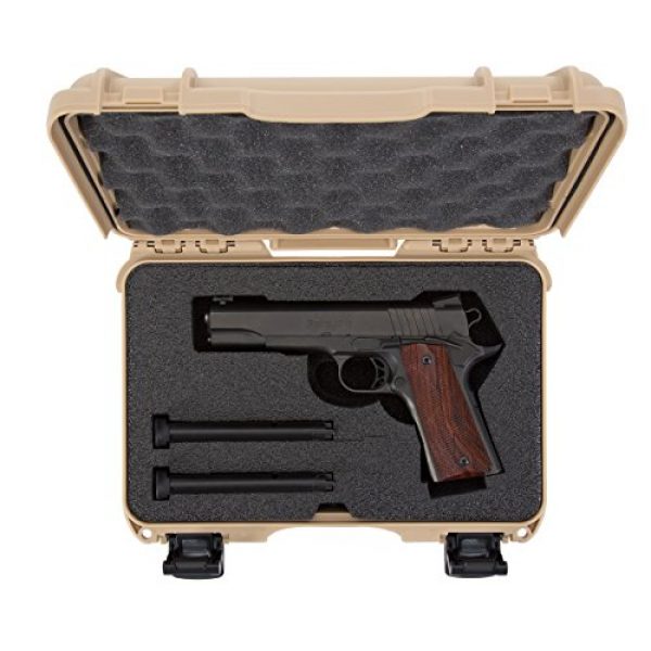 Nanuk Pistol Case 5 Nanuk Waterproof Hard Case for Revolvers with Custom 3UP Foam Insert