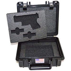 Quick Fire Cases Pistol Case 1 Quick Fire Cases QF300G3L Pistol Case, Black, Small