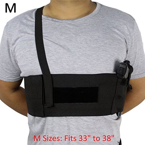 PG Airsoft Gun Holster 6 PG Deep Concealment Shoulder Holster Tactical Underarm Gun Holster for All Pistols