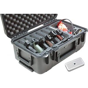 Case Club Pistol Case 1 Case Club Waterproof 6 Pistol Case with Accessory Pocket & Silica Gel