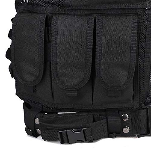 BGJ Airsoft Tactical Vest 3 BGJ Military Equipment Tactical Vest Airsoft Vest war Game Army Training Paintball Combat Protective Vest SWAT Fishing Police Vest