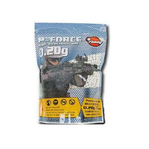 P-Force Airsoft BB 1 P-Force Super Premium 5,000 .20g Airsoft BB's (White)