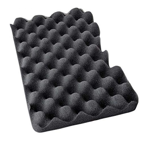 Cedar Mill Fine Firearms Pistol Case 2 Cedar Mill Fine Firearms Replacement Egg Crate Foam for Gun Case Thick Padding Inserts Pistol Handgun Accessories Quality Protective Safe Lockable Storage Waterproof Box for Air Flight Travel