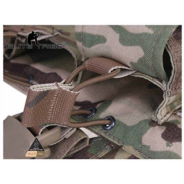 Elite Tribe Airsoft Tactical Vest 6 Tactical Vest Easy Chest Rig Military Carrier Vest Multicam