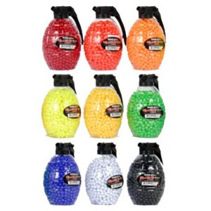 UKARMS Airsoft BB 1 Ukarms 1500 12 gram airsoft bbs with quickload grenade container