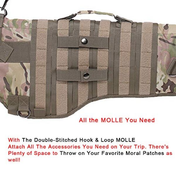Kylebooker Rifle Case 4 Kylebooker Premium Tactical Shotgun Rifle Scabbard MOLLE Gun Case