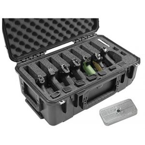 Case Club Pistol Case 1 Case Club 7 Pistol Pre-Cut Waterproof Case with Silica Gel to Help Prevent Gun Rust