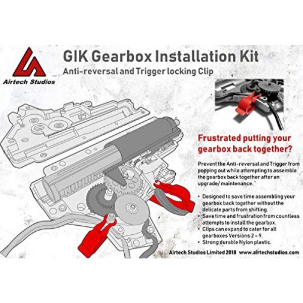 Airtech Studios AEG Gearbox Installation Kit 6 Airtech Studios Gearbox Installation Kit (GIK) - All AEG Gearbox Versions