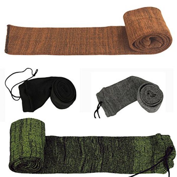 TOURBON Rifle Case 1 TOURBON Rifle Sack Storage Gun Sock Shotgun Case Sleeve 53 Inch