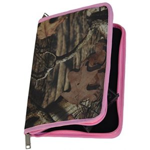 Explorer Cases Pistol Case 1 Explorer TC11 Mossy Oak with Pink Trim Pistol Soft Case, Handgun Soft Case , 9mm ruger glock Pistol Case, Carry Case, Revolver Case