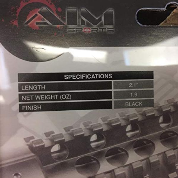 Airsoft Airsoft Gun 45 Degree Offset Mount 3 AirSoft Aim Sports 45 Degree Offset Rail Mount - (MT022)