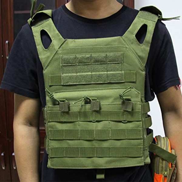 No! Airsoft Tactical Vest 4 No! JPC Vest Lightweight Tactical Vest Vest Multifunctional Outdoor Field CS Army Fan Vest