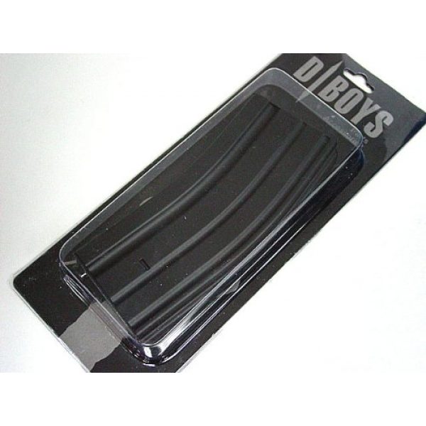 DBoy Airsoft Gun Magazine 2 D-Boys 300rd Hi-Cap Airsoft Magazine for M4/M16 Black Airsoft Gun Only