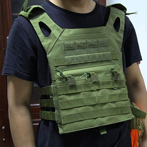 No! Airsoft Tactical Vest 5 No! JPC Vest Lightweight Tactical Vest Vest Multifunctional Outdoor Field CS Army Fan Vest