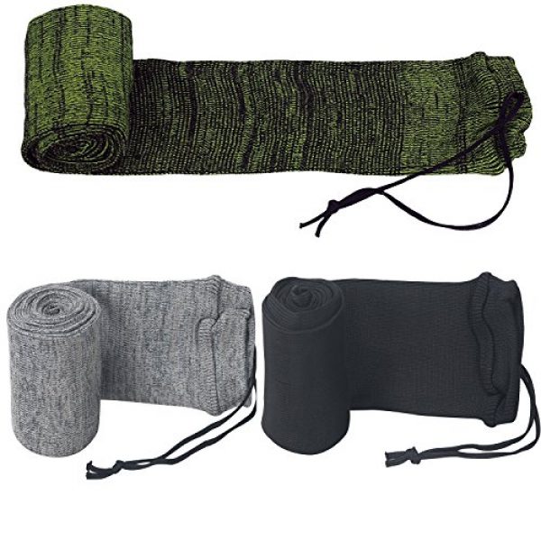 PXDREAM Rifle Case 1 PXDREAM Hunting Silicone-Treated Tactical Shotgun Gun Sock 52 Inch