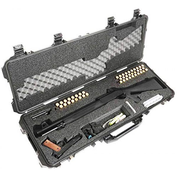 Case Club Rifle Case 1 Case Club Tactical Shotgun Pre-Cut Waterproof Case with Accessory Box and Silica Gel to Help Prevent Gun Rust (Gen 2)
