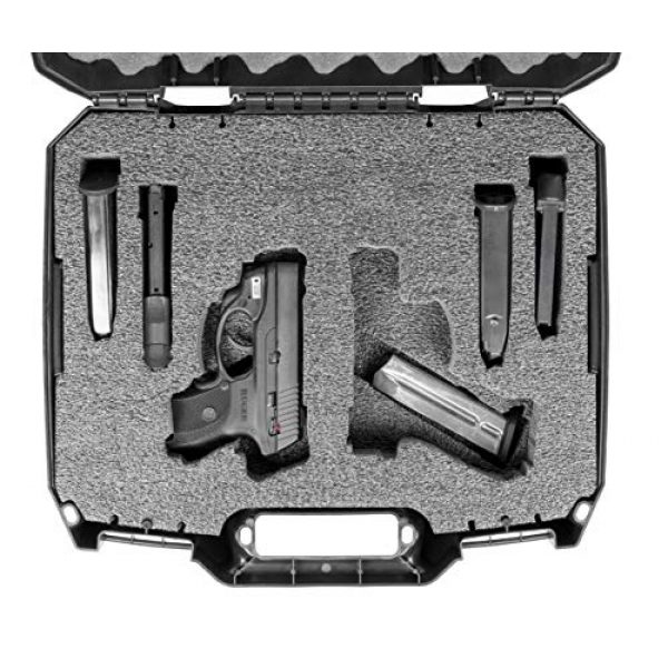 Case Club Pistol Case 2 Case Club Pre-Cut Pistol Carrying Cases