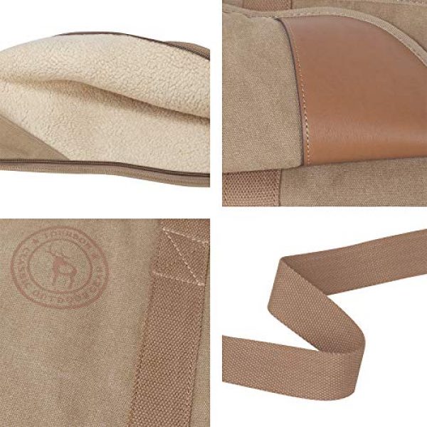 TOURBON Rifle Case 6 TOURBON Hunting Gun Carrying Bag 52" Soft Padded Scoped Rifle Case Shotgun Slip