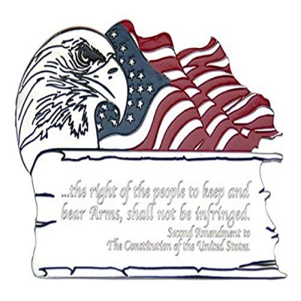 T.Z. Case International 2nd Amendment Plaque 1 TZ Case 2nd amendment Plaque